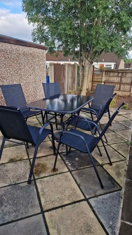 Photo of free Garden Table & 6 Chairs (Allestree DE22) #1