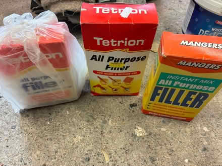 Photo of free Three part used boxes of all-purpose filler (Great Boughton CH3) #1