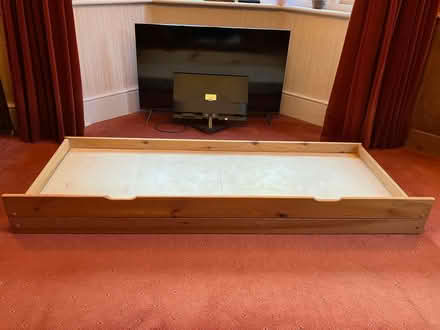 Photo of free Wooden Under-bed drawer with wheels (Everton SG19) #1