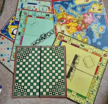 Photo of Old game boards for craft project (Macclesfield SK11) #1