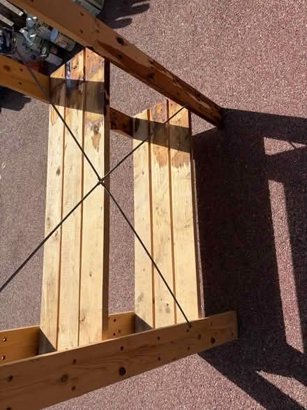 Photo of free Wooden storage shelving (Tunbridge Wells S. TN2) #3