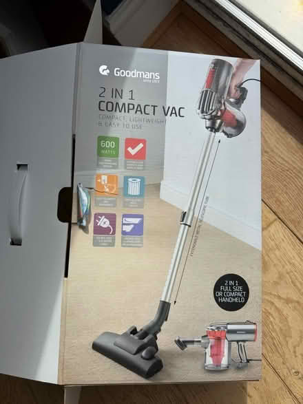 Photo of free Compact Vac 2 in 1 Godmans (Cumnor OX2) #2