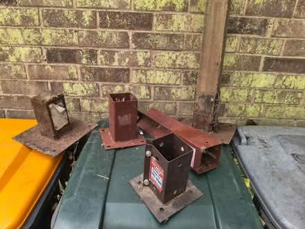 Photo of free Fence post supports (Harrold. MK43) #1