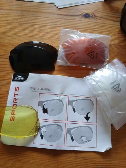 Photo of free Lenses for Aldi Crane sports sunsunglasses (Latchford WA4) #1
