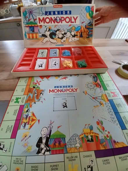 Photo of free Junior monopoly (Oxhey Hall WD19) #1
