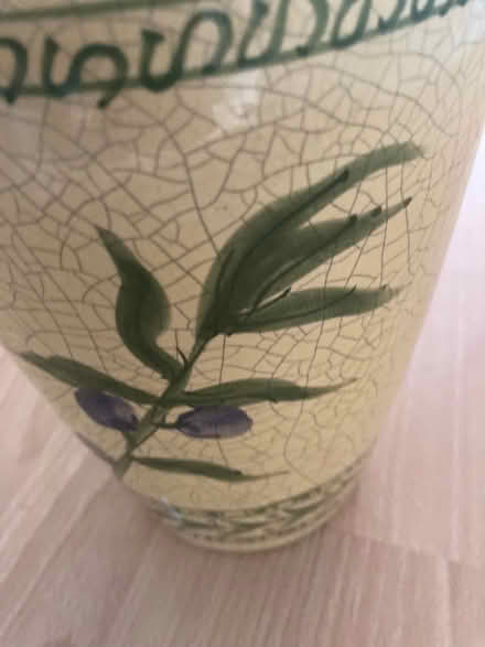 Photo of free Olive pattern vase (Willingdon BN22) #2