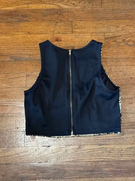 Photo of free Size L Sequined Zippered Crop Top (Clason Point Bronx NY) #2