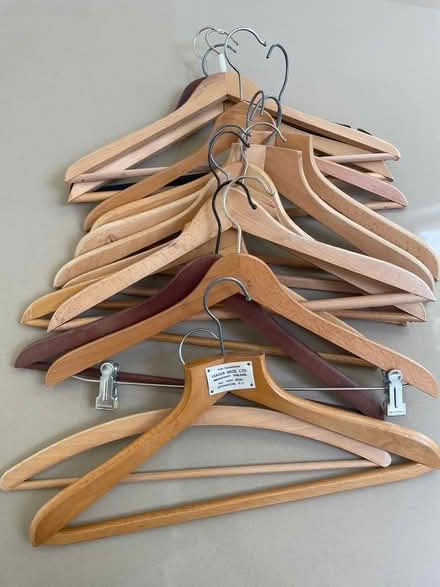 Photo of free Wooden hangers (Farnham,lower bourne) #1