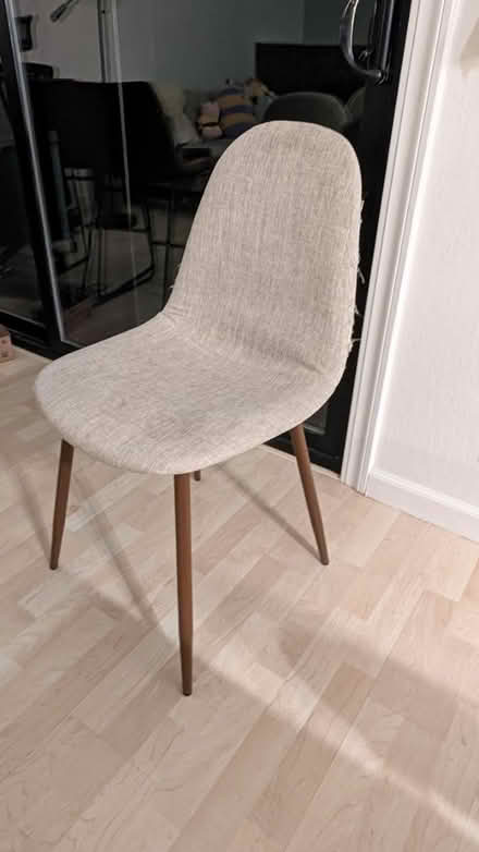 Photo of free 4 dining chairs (Vallco) #2