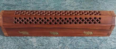 Photo of free Teak Coffin Incense Burner (Winkfield Row RG42) #1