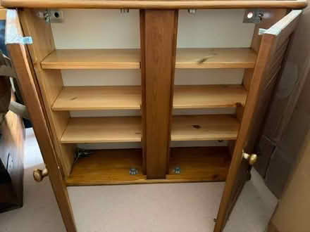 Photo of free Wooden wall cabinet (Eastbourne BN20) #2