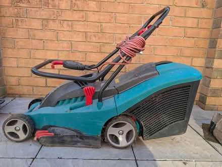 Photo of free Electric Bosch lawnmower (lodgemoor S10) #1