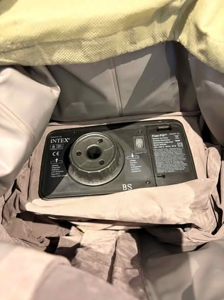 Photo of free Taupe brown inflatable bed (Esher KT10) #2