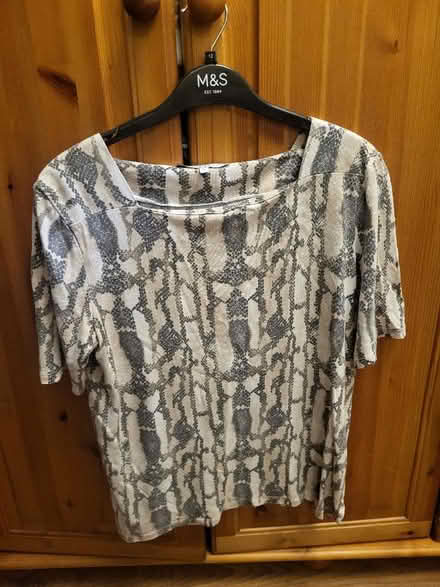 Photo of free Next ladies top, animal print size 12 (Saint Luke's EC1V) #1