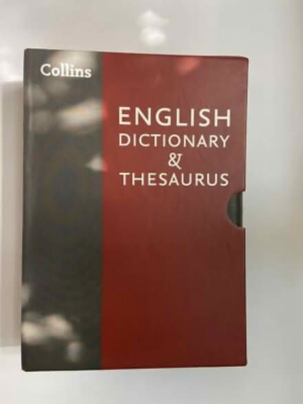 Photo of free Collins Dictionary&Thesaurus (Hammersmith) #1