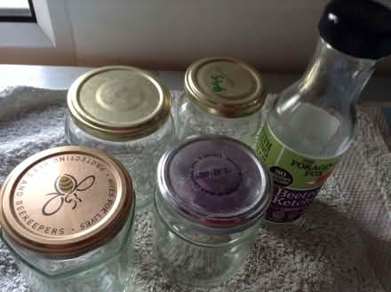 Photo of free Jam jars and a bottle (Upper Bevendean BN2) #1