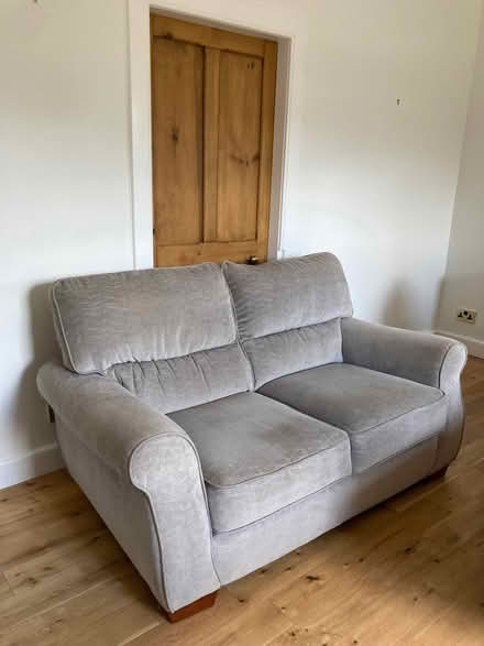 Photo of free Two grey sofa beds (Aberfeldy PH15) #1