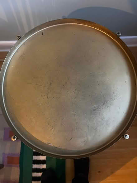 Photo of free Round side table, Dark gold (Sydenham / Penge SE26) #2