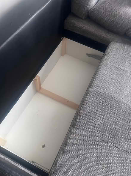 Photo of free Corner sofa bed (Gravesend) #4