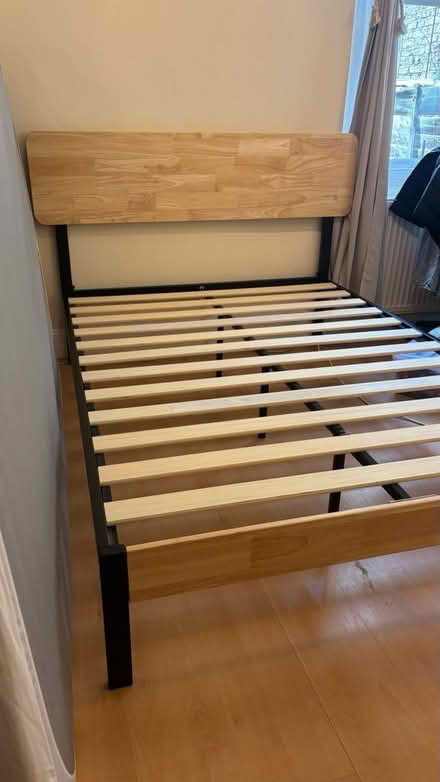 Photo of free Double bed frame (good condition) (Putney Bridge Road SW15) #2