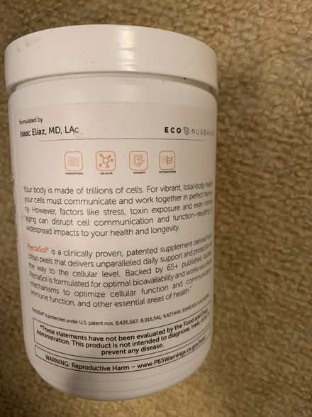 Photo of free Pectasol - Modified Citrus Pectin (Greenwood) #3