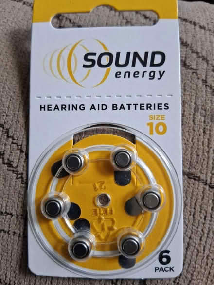 Photo of free Hearing aid batteries (Coxheath ME17) #1