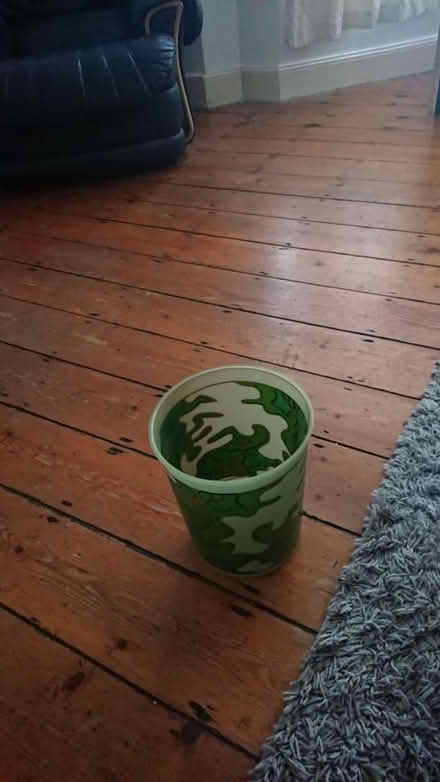 Photo of free Small camouflage litter bin (Ramsgate CT11) #1