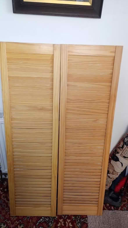 Photo of free Wooden louvred panels (Roselands) #1