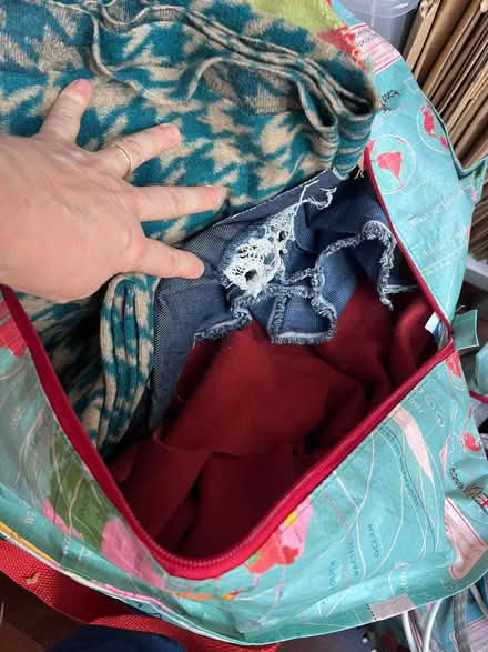 Photo of free Fabric - 3 large bags of remnants and uncut pieces (Grandpont OX1) #3