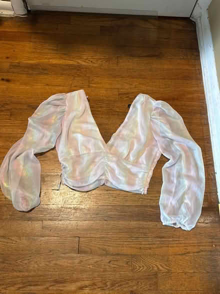 Photo of free Size L Iridescent Crop Top (Clason Point Bronx NY) #1