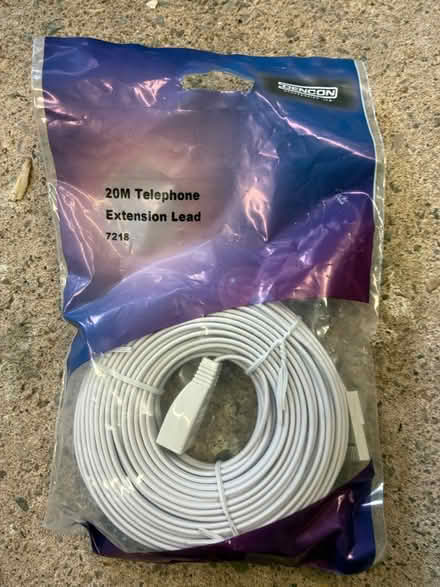Photo of free 20 m telephone extension lead (Great Boughton CH3) #1