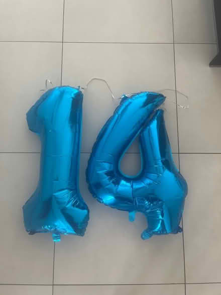 Photo of free 14 birthday ballons (CF14, Whitchurch, cardiff) #1