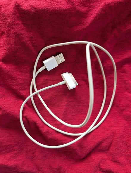 Photo of free Old style iphone charging cable (West Berkeley) #1