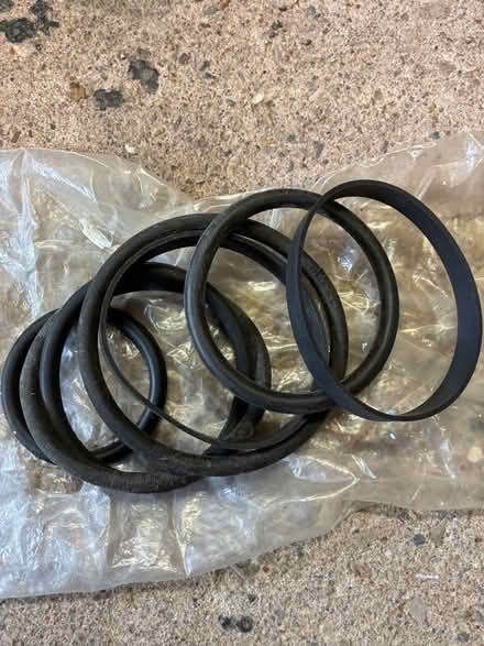 Photo of free Selection of rubber belts, probably for vacuum cleaners (Great Boughton CH3) #1