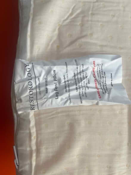 Photo of free Foam pillow to elevate legs (Central cambridge CB1) #2