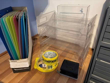 Photo of free Clip boards and filing tray (Limehouse E14) #1