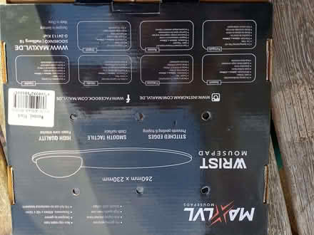Photo of free Black MAXLVL Ergonomic Mousepad With Wrist Support (Orgreave S13) #4