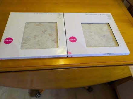 Photo of free 16 self-adhesive vinyl tiles (Upton CH2) #1