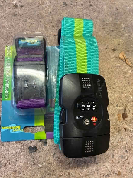 Photo of free Two combination luggage belts (Great Boughton CH3) #1