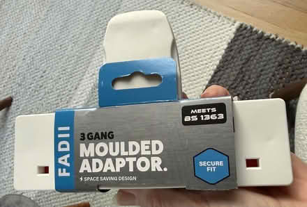 Photo of free 3 gang moulded adaptor (London W9) #1