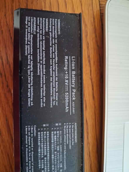 Photo of free Dell Laptop battery (Glengormley) #1