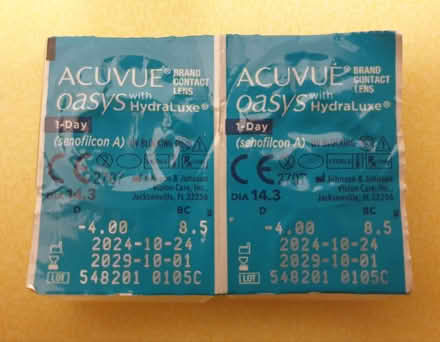 Photo of free Contact lenses (Neithrop OX16) #2