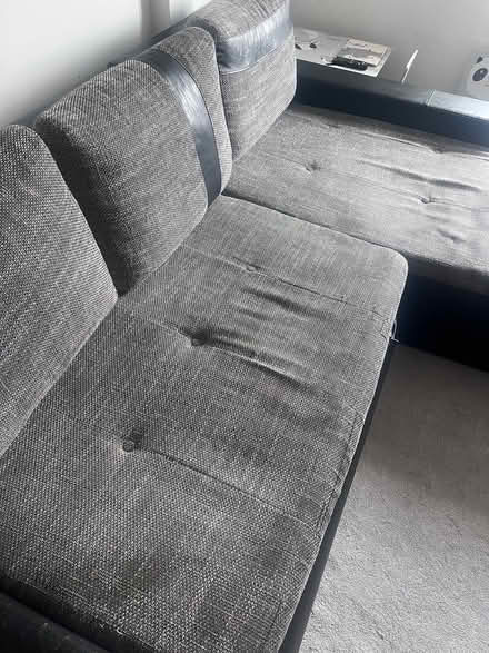 Photo of free Corner sofa bed (Gravesend) #3
