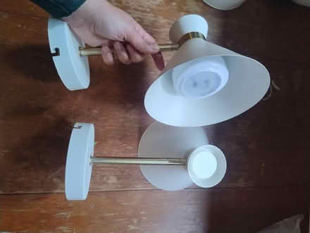 Photo of free Wall mounted battery powered reading lights x 2 (Maryhill G20) #2