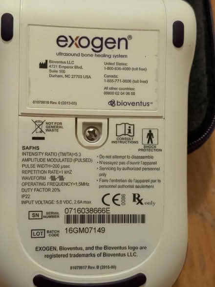 Photo of free Exogen ultrasound bone healing (Jamaica Plain) #4