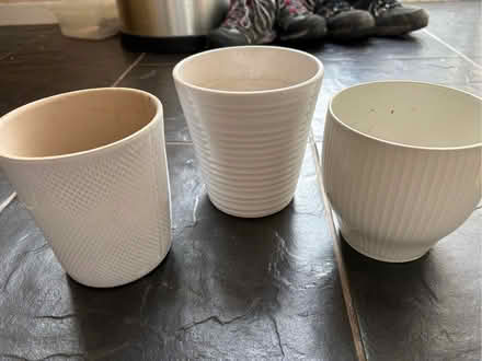 Photo of free 3 ceramic pots (Oswestry SY11) #1