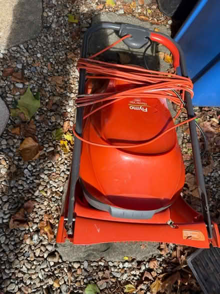 Photo of free Flymo,bit wobbly but still works (Urmston) #2