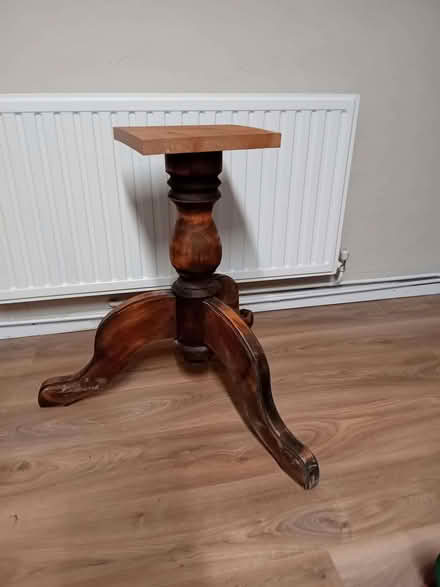 Photo of free The base of a table only, real wood. (Old Harlow CM17) #2
