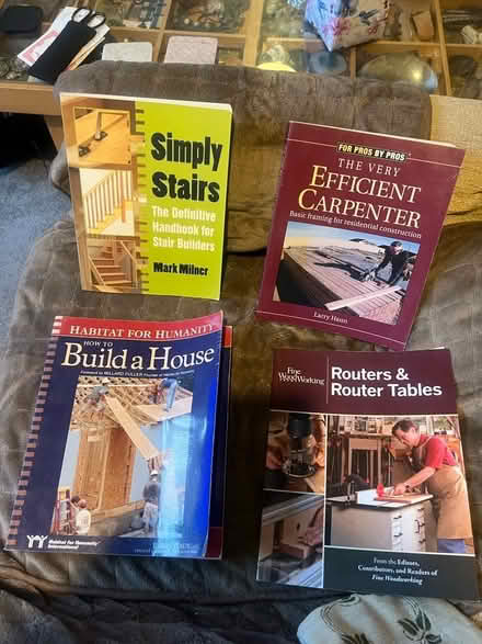 Photo of free Carpentry building books x 4 (Aldrington BN3) #1