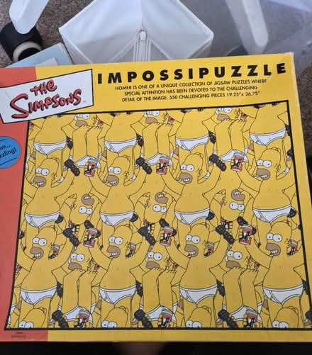 Photo of free Simpsons puzzle (Ford end CM3) #1
